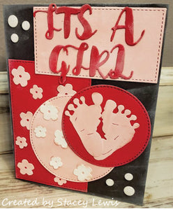 Dies ... to die for metal cutting die - small Stitched nesting Circle