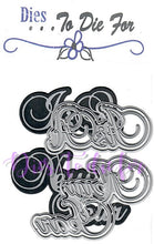 Load image into Gallery viewer, Dies ... to die for metal cutting die - It&#39;s A New Year words with shadow