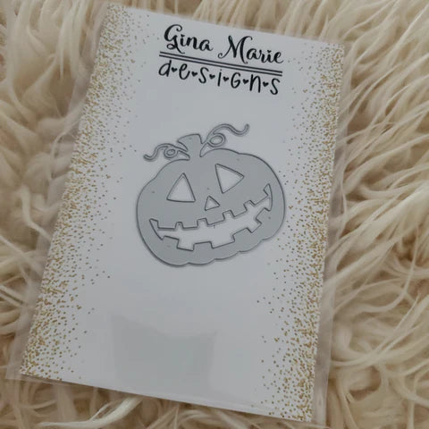 Gina Marie Metal cutting die -  Jack o lantern