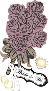 Jolee's Boutique Dimensional Sticker - Parcel - Vintage Bride Bouquet