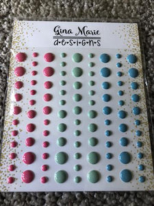 Gina Marie Enamel Dots set - Jolly Holiday Gloss