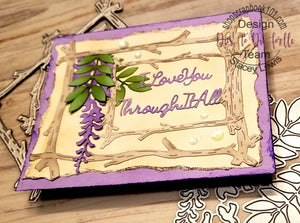 Dies ... to die for metal cutting die - Branch / twig / stick frame set