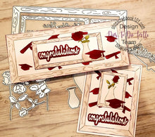 Load image into Gallery viewer, Dies ... to die for metal cutting die - Grad cap set - Graduation