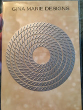 Load image into Gallery viewer, Gina Marie Metal cutting die - Just stitches slash stitched circle