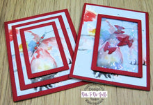 Load image into Gallery viewer, Dies ... to die for Designer metal cutting die - Luisana Lowry Lu&#39;s stitched rectangles