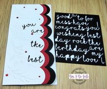 Load image into Gallery viewer, Dies ... to die for Designer die - Luisana Lowry Lu&#39;s Basic words