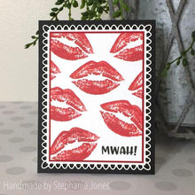 Load image into Gallery viewer, Gina Marie Clear stamp set - Kiss lips layered