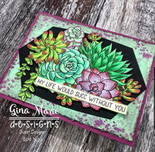 Load image into Gallery viewer, Gina Marie Metal cutting die - Labels 9 nested set - Label