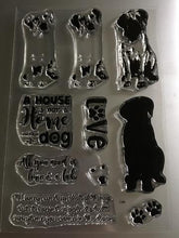 Load image into Gallery viewer, Gina Marie Clear stamp set - Dog - Lab
