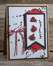 Load image into Gallery viewer, Gina Marie Metal cutting die - Three piece ladybug -  Lady bug