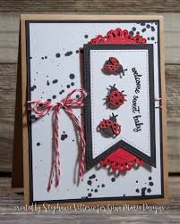 Gina Marie Metal cutting die - Three piece ladybug -  Lady bug