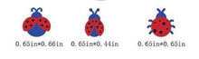 Load image into Gallery viewer, Gina Marie Metal cutting die - Three piece ladybug -  Lady bug