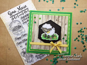 Gina Marie Clear stamp set - Lamb of god