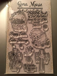 Gina Marie Clear stamp set - Lamb of god