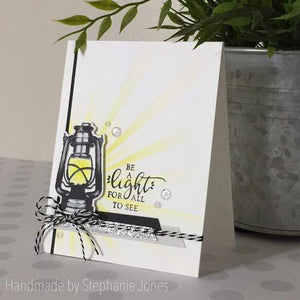 Gina Marie Clear stamp set - Lantern layered