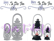 Load image into Gallery viewer, Dies ... to die for metal cutting die - Lantern - camping small and large