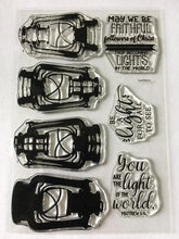 Load image into Gallery viewer, Gina Marie Clear stamp set - Lantern layered
