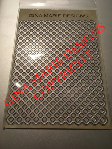 Gina Marie Metal cutting die - Lattice panel