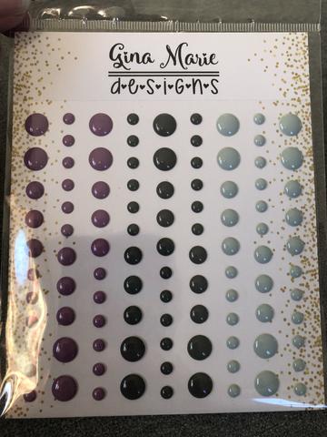 Gina Marie Enamel Dots set - Lavender Gloss