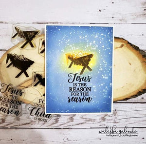 Gina Marie Clear stamp set - Layered manger