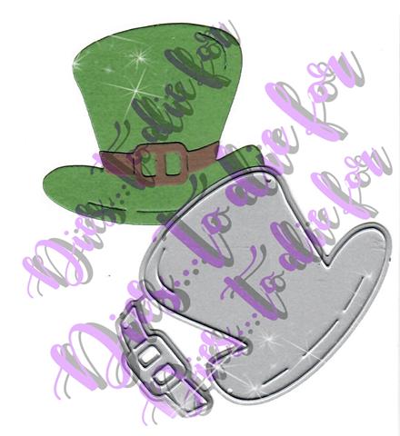 Dies ... to die for metal cutting die - Leprechaun Hat St. Patrick's Day