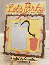 Load image into Gallery viewer, Dies ... to die for metal cutting die - Beer Keg, Taps and cup
