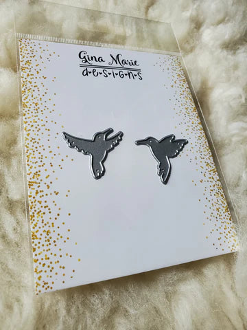 Gina Marie Metal cutting die - little hummers - Hummingbirds