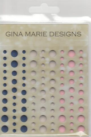 Gina Marie Enamel Dots set - Lighthouse colors