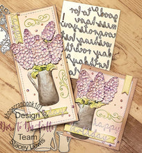 Load image into Gallery viewer, Dies ... to die for metal cutting die -  Lilacs layering flower die set