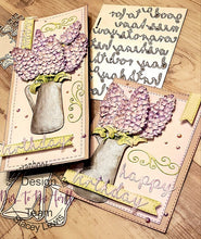 Load image into Gallery viewer, Dies ... to die for metal cutting die - Accent ribbons stitched