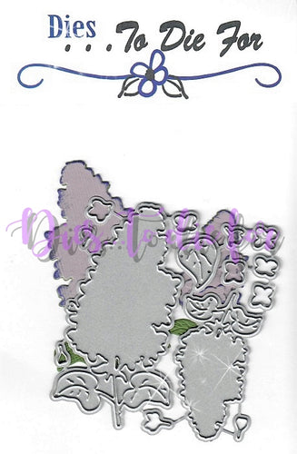 Dies ... to die for metal cutting die -  Lilacs layering flower die set