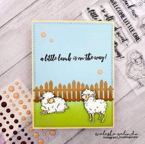 Gina Marie Clear stamp set -  Little Lamb