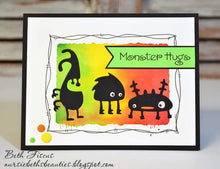 Load image into Gallery viewer, Gina Marie Metal cutting die - Little Monsters