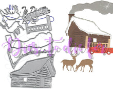 Load image into Gallery viewer, Dies ... to die for metal cutting die - Log Cabin Set