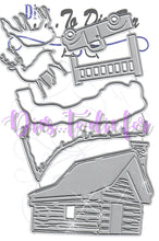 Load image into Gallery viewer, Dies ... to die for metal cutting die - Log Cabin Set