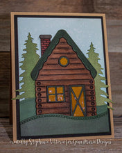 Load image into Gallery viewer, Gina Marie Metal cutting die -  Log cabin