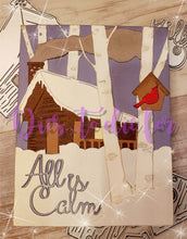 Load image into Gallery viewer, Dies ... to die for metal cutting die - Birdhouse trio