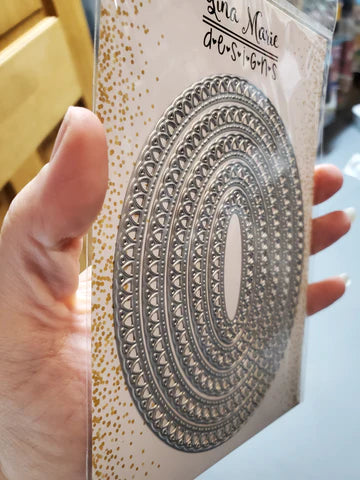 Gina Marie Metal cutting die - Loopy oval