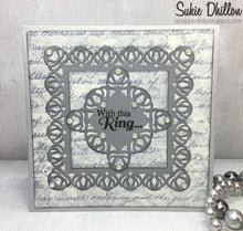 Load image into Gallery viewer, Gina Marie Metal cutting die - Lotus blossom Square