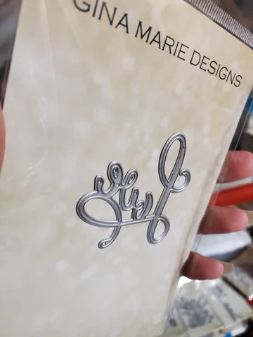 Gina Marie Metal cutting die - Love word