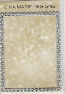 Gina Marie Metal cutting die - loopy frame