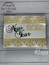 Load image into Gallery viewer, Dies ... to die for metal cutting die - 2021 year set - New Years, Graduation
