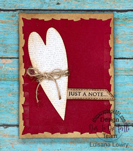 Dies ... to die for metal cutting die - Accent ribbons stitched