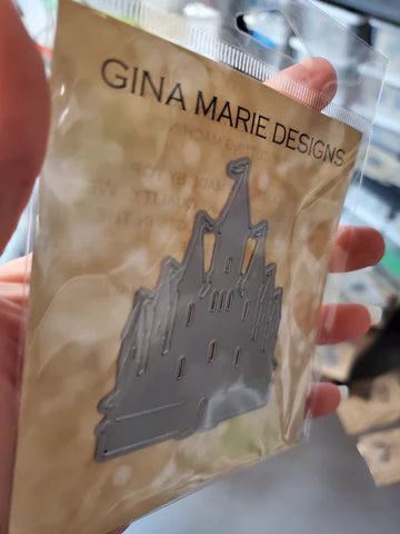 Gina Marie Metal cutting die - Magical castle - Princess magic