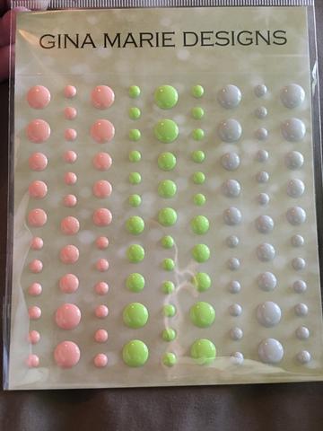 Gina Marie Enamel Dots set - Magnolia Blossom gloss