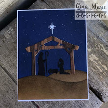 Load image into Gallery viewer, Gina Marie Metal cutting die -  Manger scene - Nativity