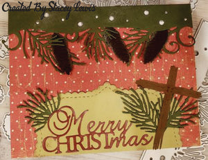 Dies ... to die for metal cutting die - Pine and Snow border