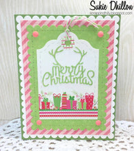 Load image into Gallery viewer, Gina Marie Metal cutting die - Merry Christmas Antlers