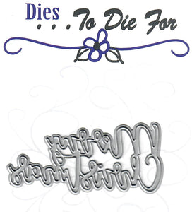 Dies ... to die for metal cutting die - Merry Christmas