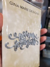 Load image into Gallery viewer, Gina Marie Metal cutting die - Merry Christmas Cursive